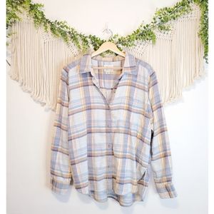 AMERICAN EAGLE Plaid Checkered Tag Size M